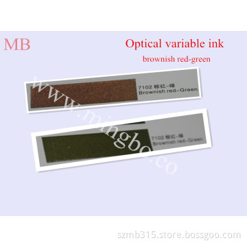 Optical Variable Ink for Gravure Pringting